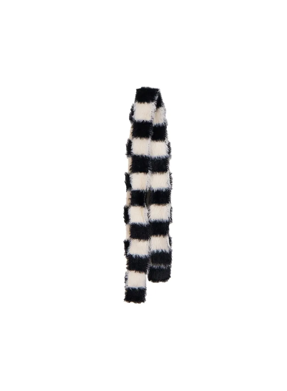 Striped Chic Knitted Scarf IN427