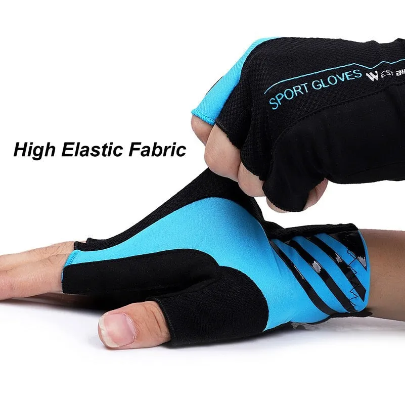 Summer Cycling Gloves Half Finger Men Women Shockproof Breathable Bicycle Gloves Ciclismo MTB Road Bike Gloves