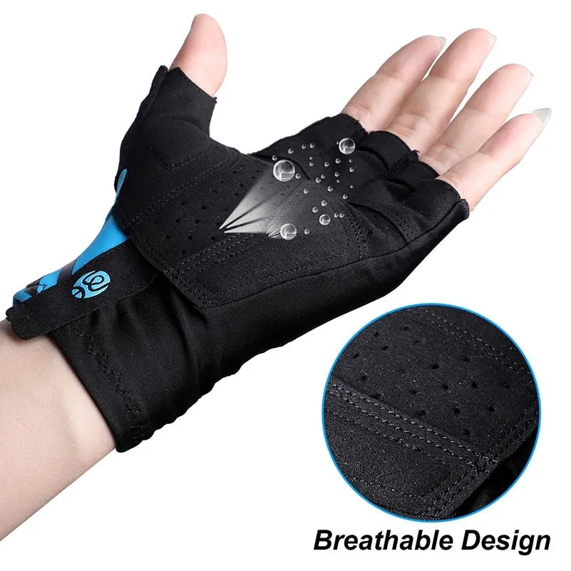 Summer Cycling Gloves Half Finger Men Women Shockproof Breathable Bicycle Gloves Ciclismo MTB Road Bike Gloves
