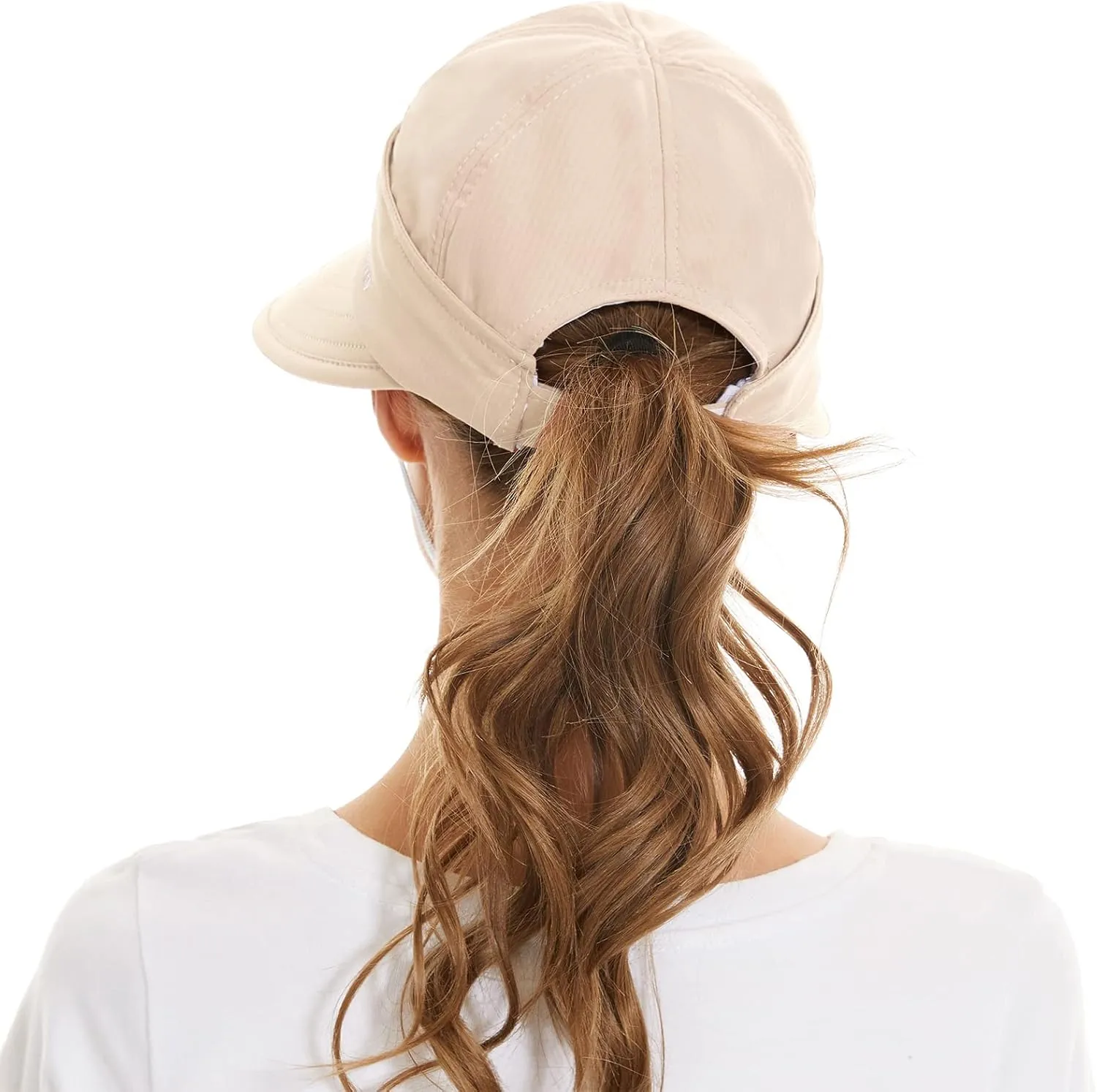 Sun Hats for Women UV Protection Wide Brim 2 in 1 Zip-Off Visor Summer Beach Hat Womens Packable Golf Hat
