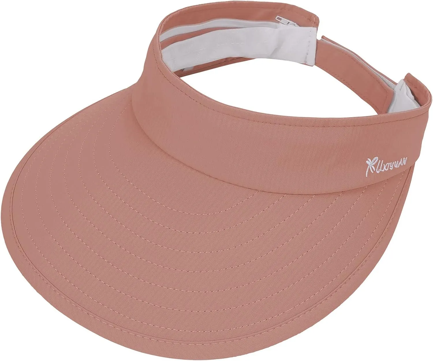 Sun Hats for Women UV Protection Wide Brim 2 in 1 Zip-Off Visor Summer Beach Hat Womens Packable Golf Hat