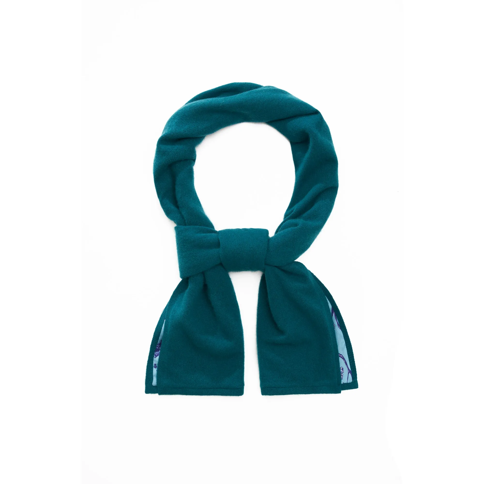 Tang Cashmere Scarf with silk lining