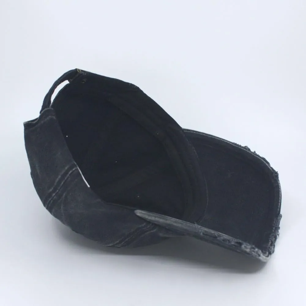 The Vintage Year Snow Washed Cotton Twill Low Profile Adjustable Baseball Cap