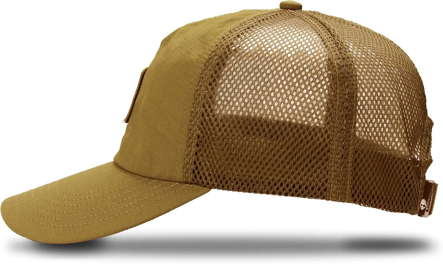 Timberland Trucker Hat, Soft Structured Baseball Cap, Adjustable Mesh Back, Curved Brim, Breathable & Lightweight  One Size