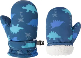Toddler Mittens Lined Fleece Snow Gloves for Boys Girls Kids Winter Ski Gloves Baby Mittens