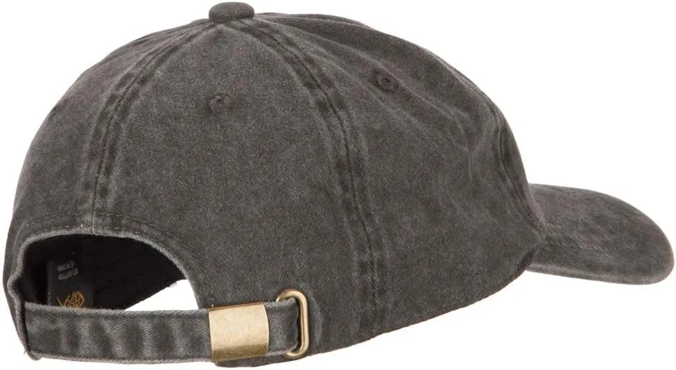 US Coast Guard Logo Embroidered Washed Cotton Twill Cap