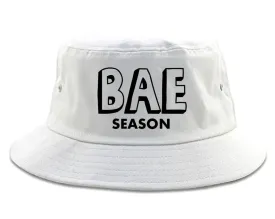 Very Nice Bae Season Babe Black Bucket Hat White