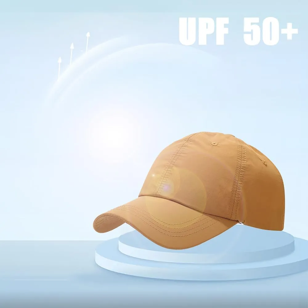 Waterproof Baseball Cap Breathable UPF50  Caps for Men Women Outdoor Sport Adjustable Rain Quick Dry Hat