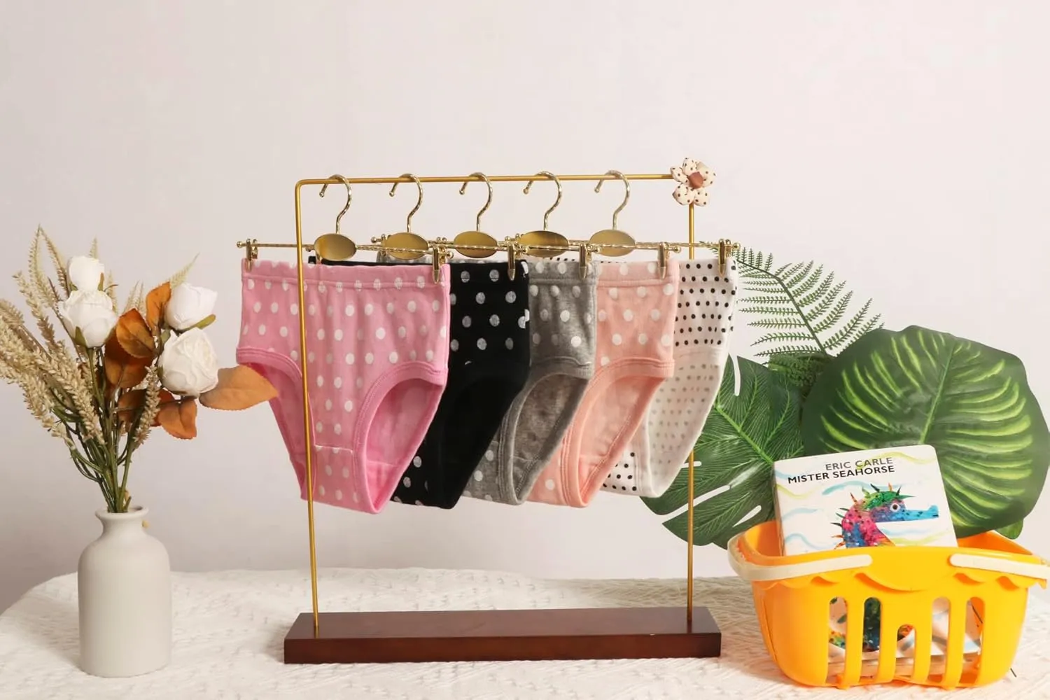Winging Day Little Girls' Cotton Panties Baby Toddler Soft Underwear Multipack