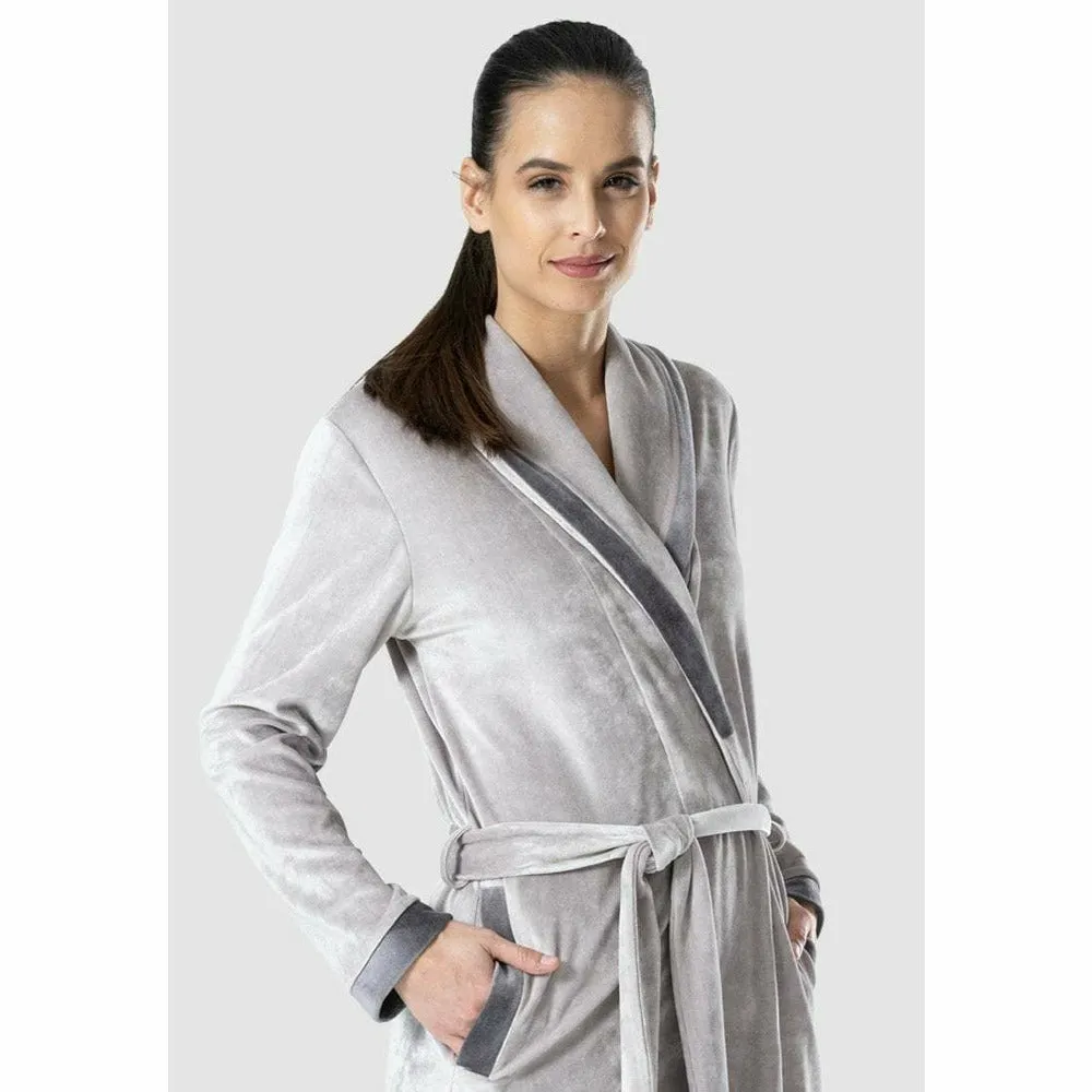Winnipeg Soft Velour Bamboo Robe